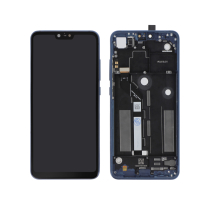 Complete Screen Blue Xiaomi Mi 8 Lite (With frame)