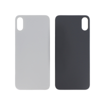 Backcover Silver iPhone X (Large Hole) (Without Logo)
