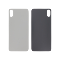 Backcover Silver iPhone XS Max (Large Hole) (No Logo)
