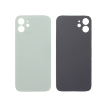 Backcover Green iPhone 12 (Large Hole) (Without Logo)