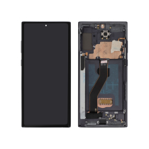 Complete Screen Black OLED Galaxy Note 10+ (N975F/N976B) (With frame)