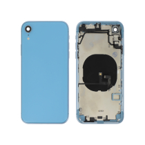 Complete Blue Backcover iPhone XR (Without Logo)