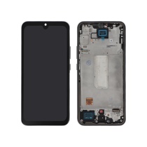 Complete Screen OLED Black Galaxy A34 5G (With frame)
