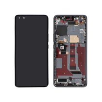 Complete Screen Black Honor Magic 4 Pro (With frame) (ReLife)