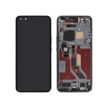 Complete Screen Black Honor Magic 5 Pro (With frame) (ReLife)