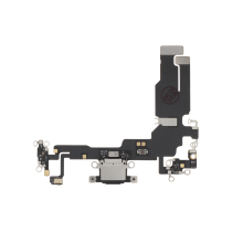 Charging Port Flex Cable Black iPhone 15 (ReLife)