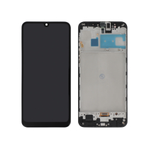 Complete Screen Black OLED Galaxy M31 (M315F) (With frame)