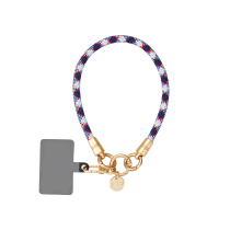 FAIRPLAY Short Phone strap 40cm MARIKA (Blue/Red)