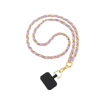 FAIRPLAY Phone lanyard Leather 120cm DALIA (Purple)