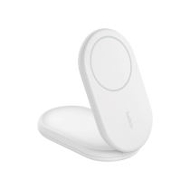BELKIN Qi2 Magnetic Charging Stand (15W) (White) (With power adapter)