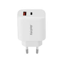 FAIRPLAY Charger 65W (USB-A + USB-C)
