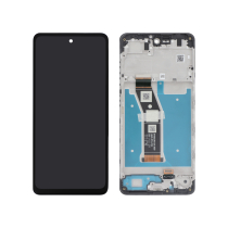 Complete Screen Black Motorola Moto G04s