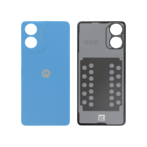 Back Cover Blue Satin Motorola Moto G04
