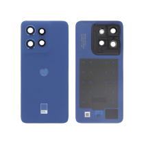 Back Cover Blue Nautical Moto edge 50 Neo