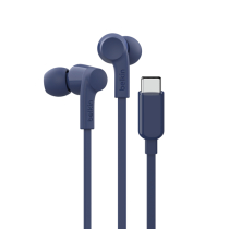 BELKIN SoundForm Wired USB-C Earphones (Blue)