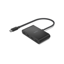 BELKIN Hub 4 Ports USB-C 3.2 (Black)