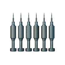 MECHANIC Mortar Mini Set 6 Pro Screwdrivers
