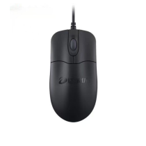 DAREU Wired Compact Mouse (LM101) (Black)