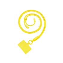 FAIRPLAY Phone strap 120cm FLORA (Yellow)