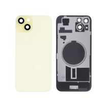 Backcover Yellow iPhone 15 Plus (With MagSafe) (Without Logo)