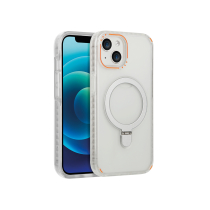 Metal Ring MagSafe Case iPhone 14 Plus (Clear)