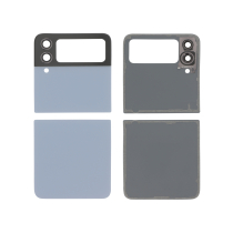 Back Cover Blue Galaxy Z Flip4 (F721B) (Without logo)