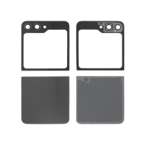 Back Cover Complete Graphite Galaxy Z Flip5 (F731B) (Without logo)