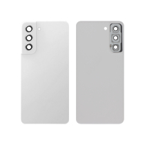 Back Cover White Galaxy S21 FE (G990B) (Without logo)