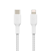 BELKIN Braided USB-C to Lightning Cable 2m (White)
