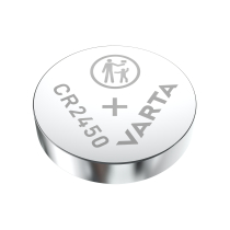 VARTA Pack 2 Button Cell Batteries Lithium CR2450