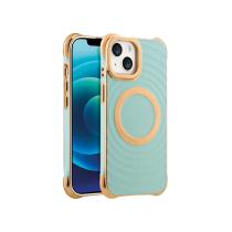 Case Glam MagSafe iPhone 16 Pro Max (Cyan)