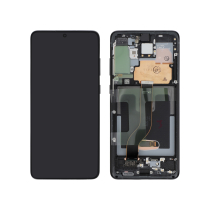 Complete Screen Black OLED Galaxy S20+ (G985F/G986B) (With frame)