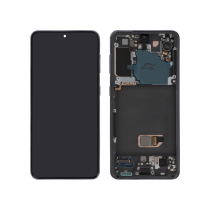 Complete Screen Gray OLED Galaxy S21 5G (G991B) (With frame)