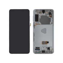 Complete Screen Silver Galaxy S21+ 5G (G996B) (Without camera)