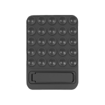 Suction Cup Holder with Built-in Stand (Dark Grey)