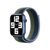 APPLE Sport Loop Watch Strap 41mm (Abyss Blue/Wild Green)