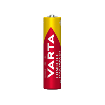 VARTA Pack 4 Alkaline Batteries AAA Longlife Max Power