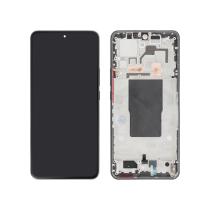 Complete Screen Black Xiaomi 12T/12T Pro (With frame) (ReLife)