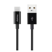 FAIRPLAY SENECIO Black USB-C Cable 1m (Bulk)