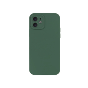 Coque Silicone iPhone 12 (Vert)