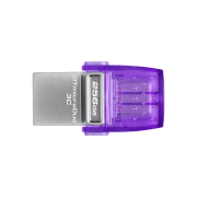 KINGSTON MicroDuo 3C Gen3 USB Flash Drive 256Go