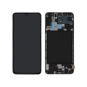 Complete Screen Black Galaxy A70 (A705F)