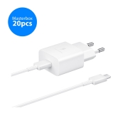 SAMSUNG Wall Charger USB-C 15W (with Cable) (White) (Masterbox 20pcs)