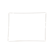 Digitizer Frame White iPad 2/3/4