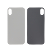 Back Cover Silver iPhone XS (Large Hole) (Without Logo)