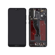 Complete Screen Black Huawei P20 Pro (with Frame) (ReLife)