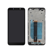 Complete Screen Black Huawei Y5P (With Frame)