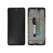 Complete Screen Black Poco X4 GT (With Frame) (ReLife)