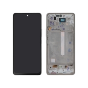 Ecran Complet Blanc Galaxy A53 5G (A536B) (Avec châssis)