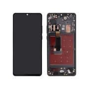 Complete Screen Black OLED Huawei P30 Pro (With Frame)